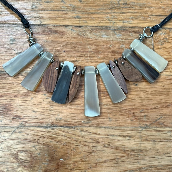 Handmade Wooden Bracelet/Necklace - Picture 3 of 4